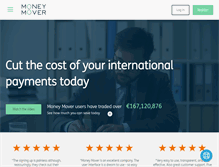 Tablet Screenshot of moneymover.com